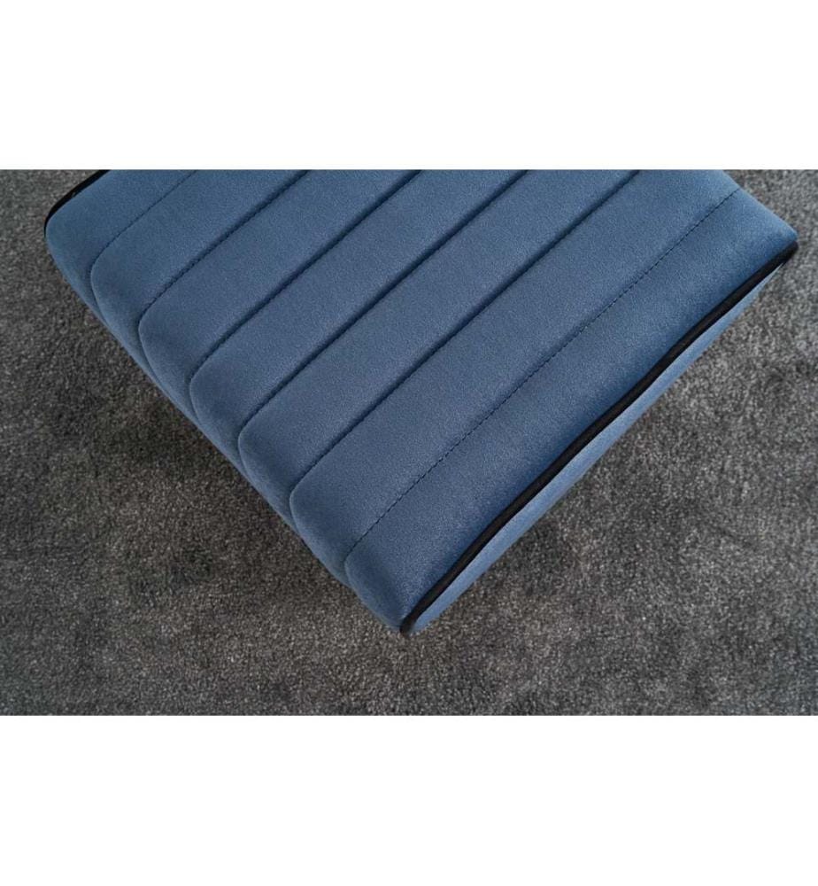 Blue, Sacs De Haricots Classiques,% 100 Polyester Et Velours