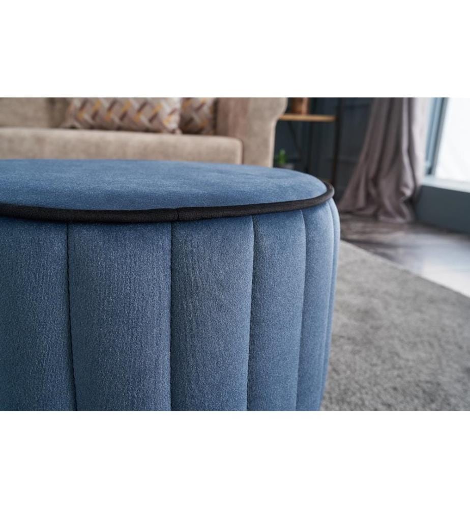 Bleu, Sacs De Haricots Classiques,% 100 Polyester Et Velours