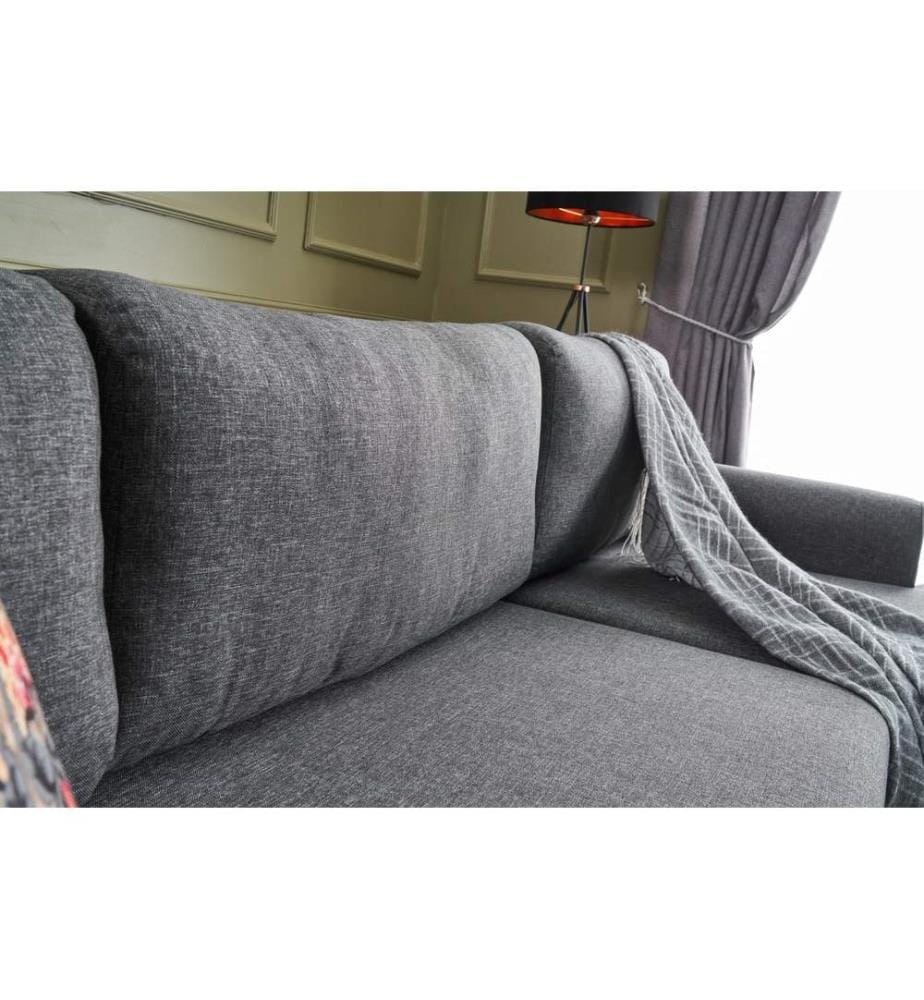 Anthrazit, Schlafsofas, Tannenholz Rahmen