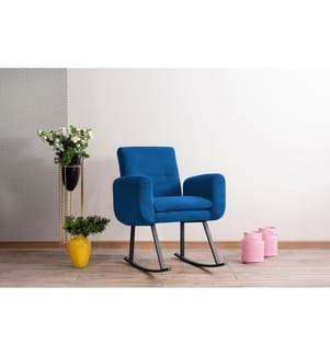 Blu, Sedia Da Ufficio, Metallo Telaio