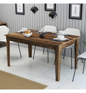Couleur Noix, Tables Basses, 75X145X88 cm, Plaque De Particules À Revêtement En Mélamine