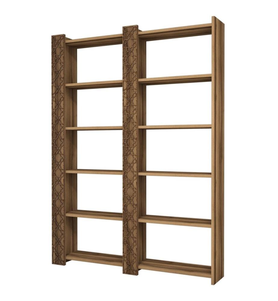Bookshelf, Walnut, Melamine Coated Particle Board