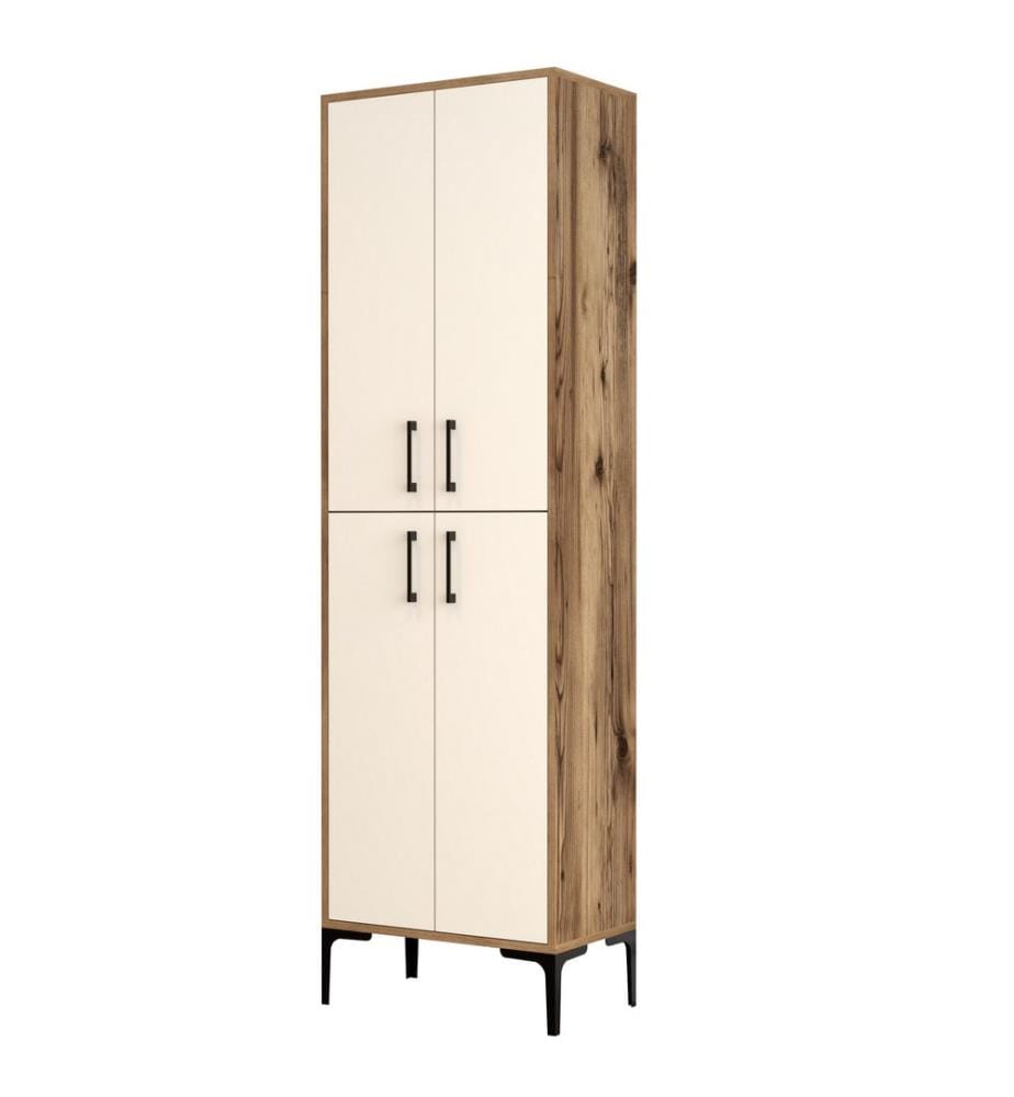 Multi Purpose Cabinet, WalnutCream, Melamine Coated Particle Board