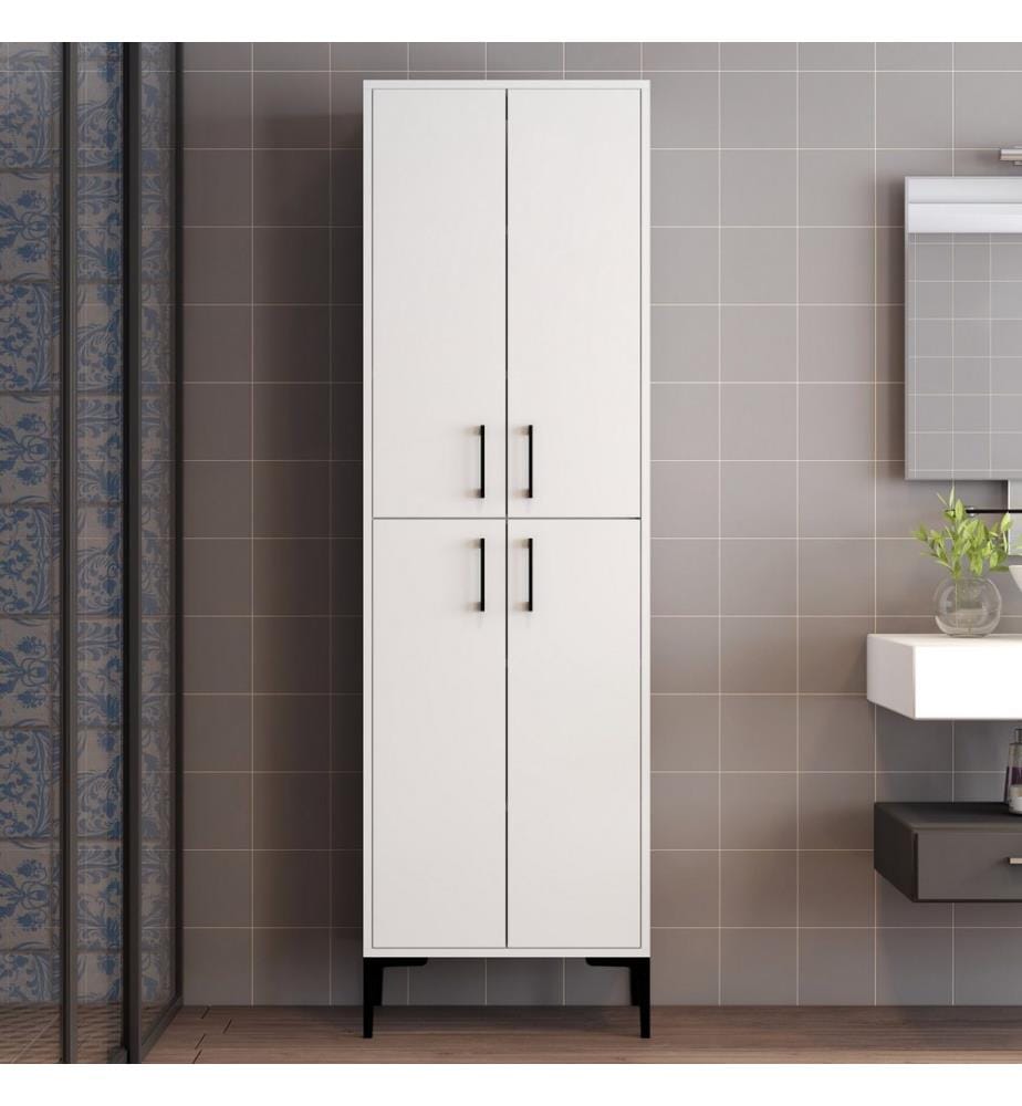 Blanc, Chaussures, 200X60X35 cm, Plaque De Particules Enrobée De Mélamine
