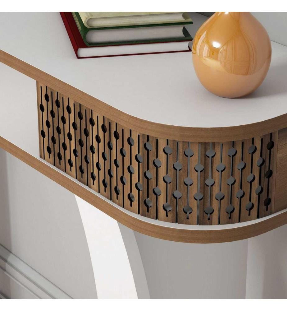 Sideboard, White, Melamine Coated Particle Board