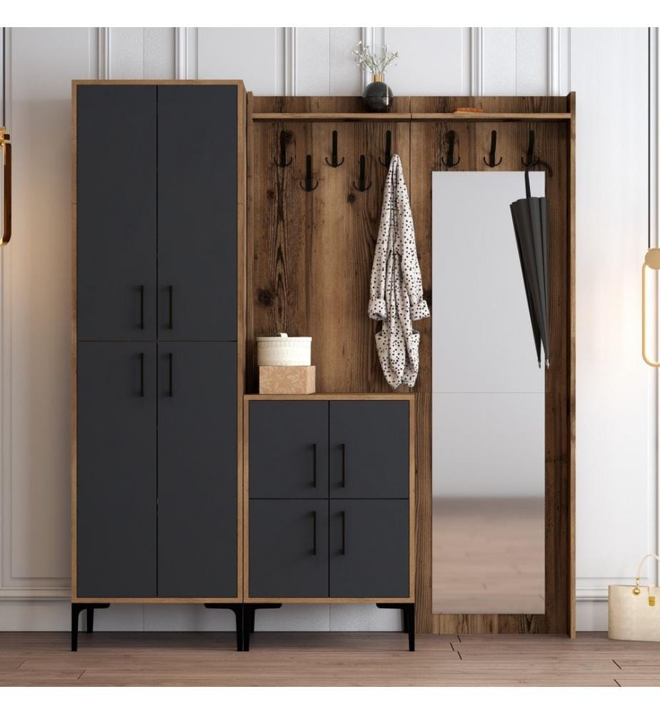 Couleur Noix, Anthracite, Stand De Vesti