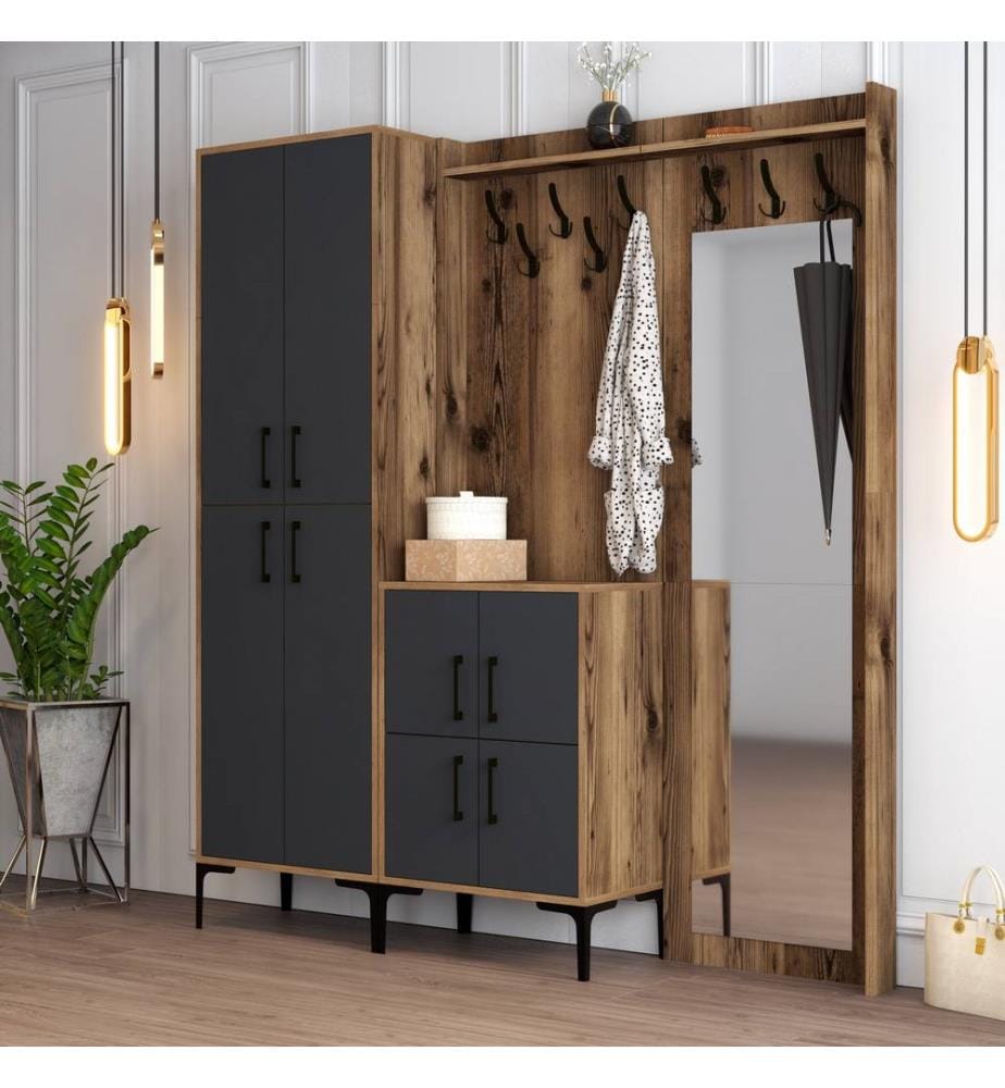 Couleur Noix, Anthracite, Stand De Vesti
