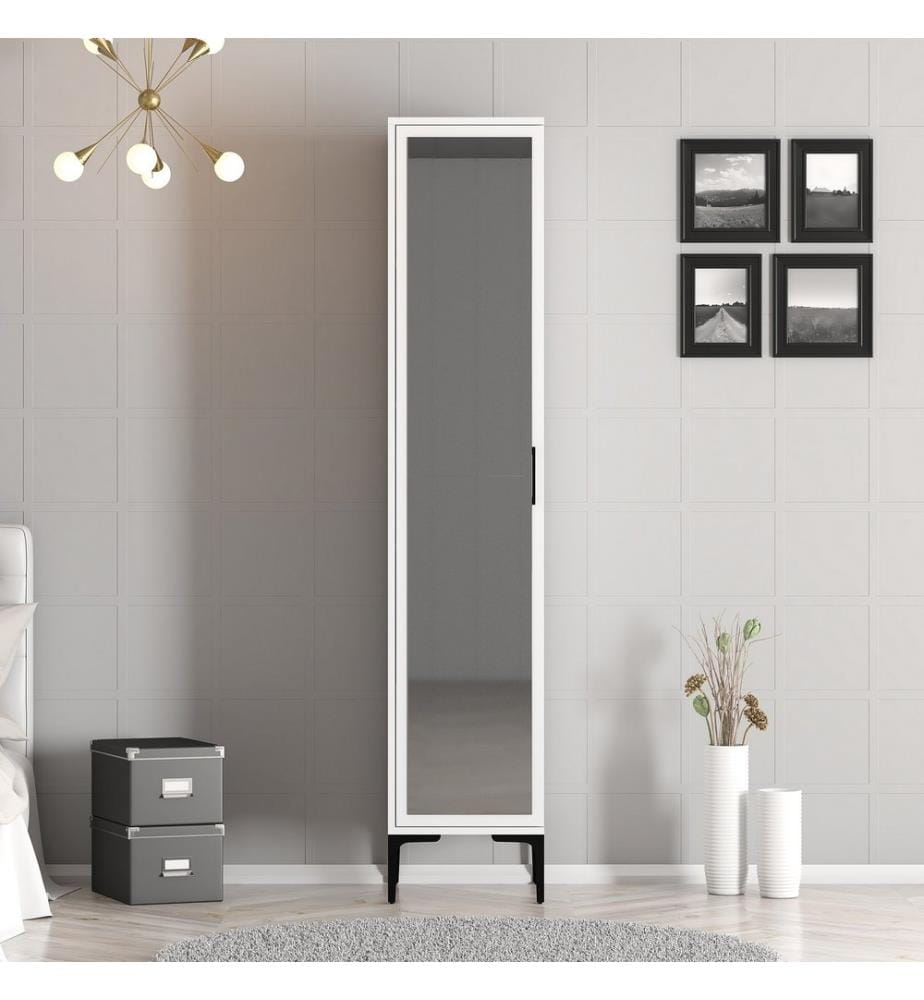 Armoire, Blanc, Panneau de particules mélaminé