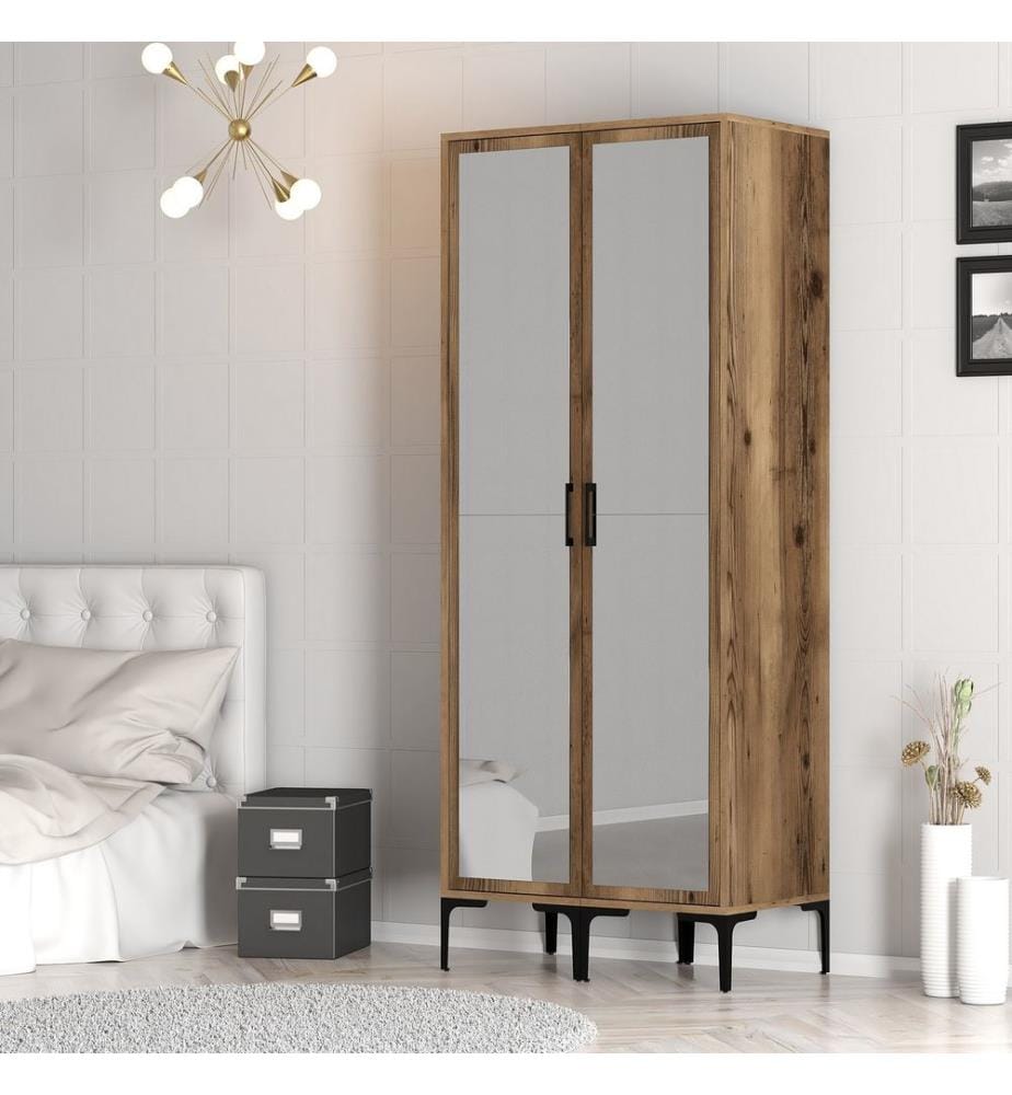Armoire, Noyer, Panneau de particules mélaminé
