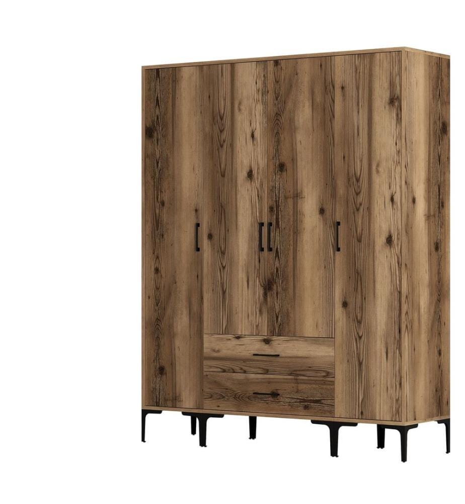 Armoire, Noyer, Panneau de particules mélaminé