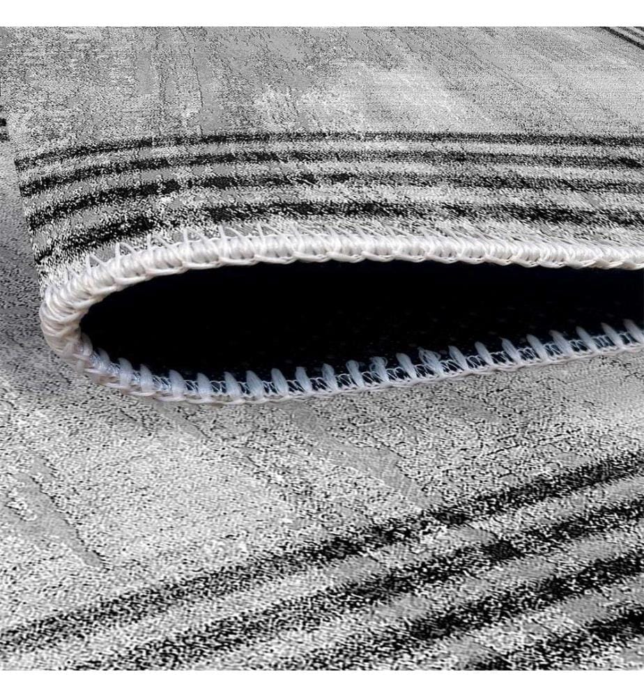 Tappeto, Grigio, 70% Cotone - 30% Ciniglia, 200 x 300 cm