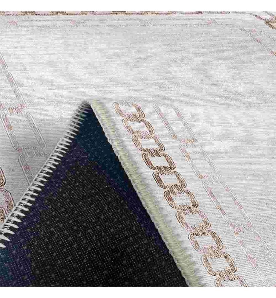 Tappeto, Crema, 70% cotone - 30% ciniglia, 80 x 300 cm