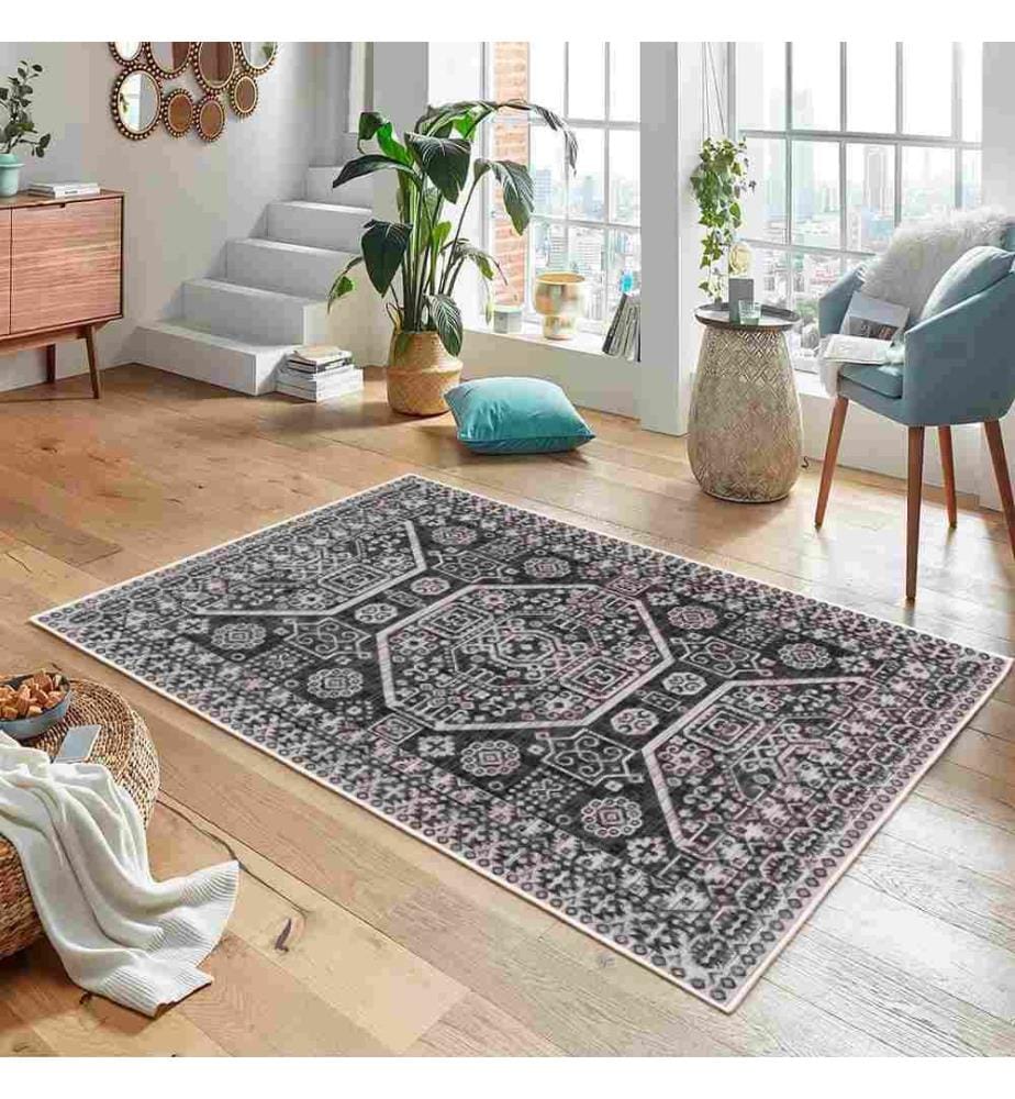 Tappeto, Marrone, 70% Cotone - 30% Ciniglia, 100 x 150 cm