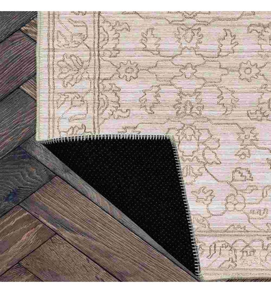 Tappeto, Crema, 70% cotone - 30% ciniglia, 80 x 120 cm
