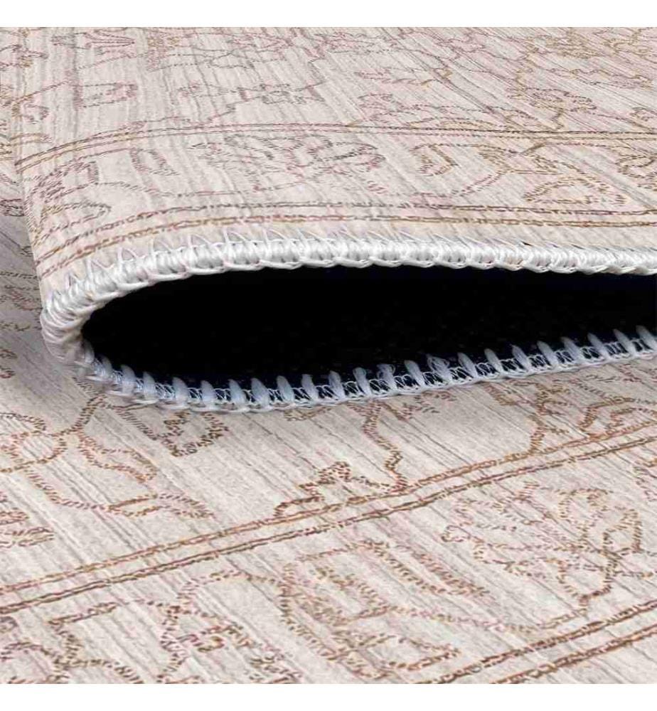 Tappeto, Crema, 70% cotone - 30% ciniglia, 80 x 150 cm
