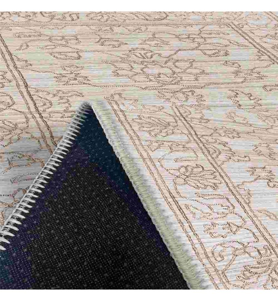 Tappeto, Crema, 70% cotone - 30% ciniglia, 80 x 300 cm