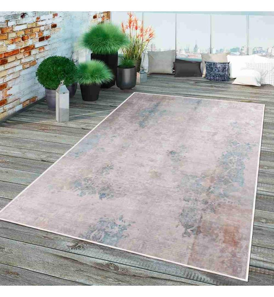 Tappeto, Rosa, 70% cotone - 30% ciniglia, 160 x 230 cm