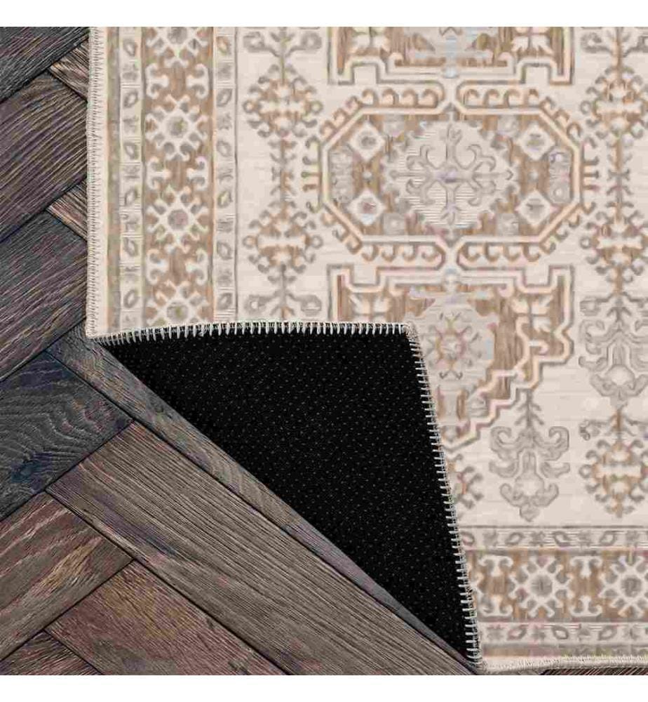 Tappeto, Marrone, 70% Cotone - 30% Ciniglia, 80 x 200 cm