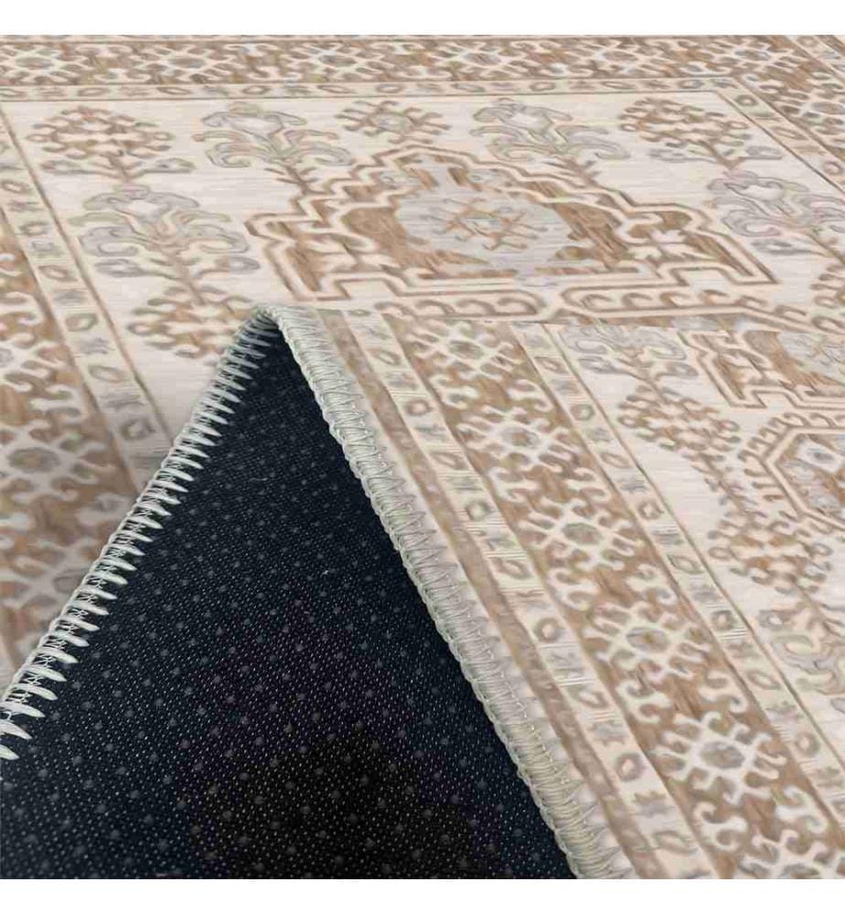 Tappeto, Marrone, 70% Cotone - 30% Ciniglia, 100 x 200 cm