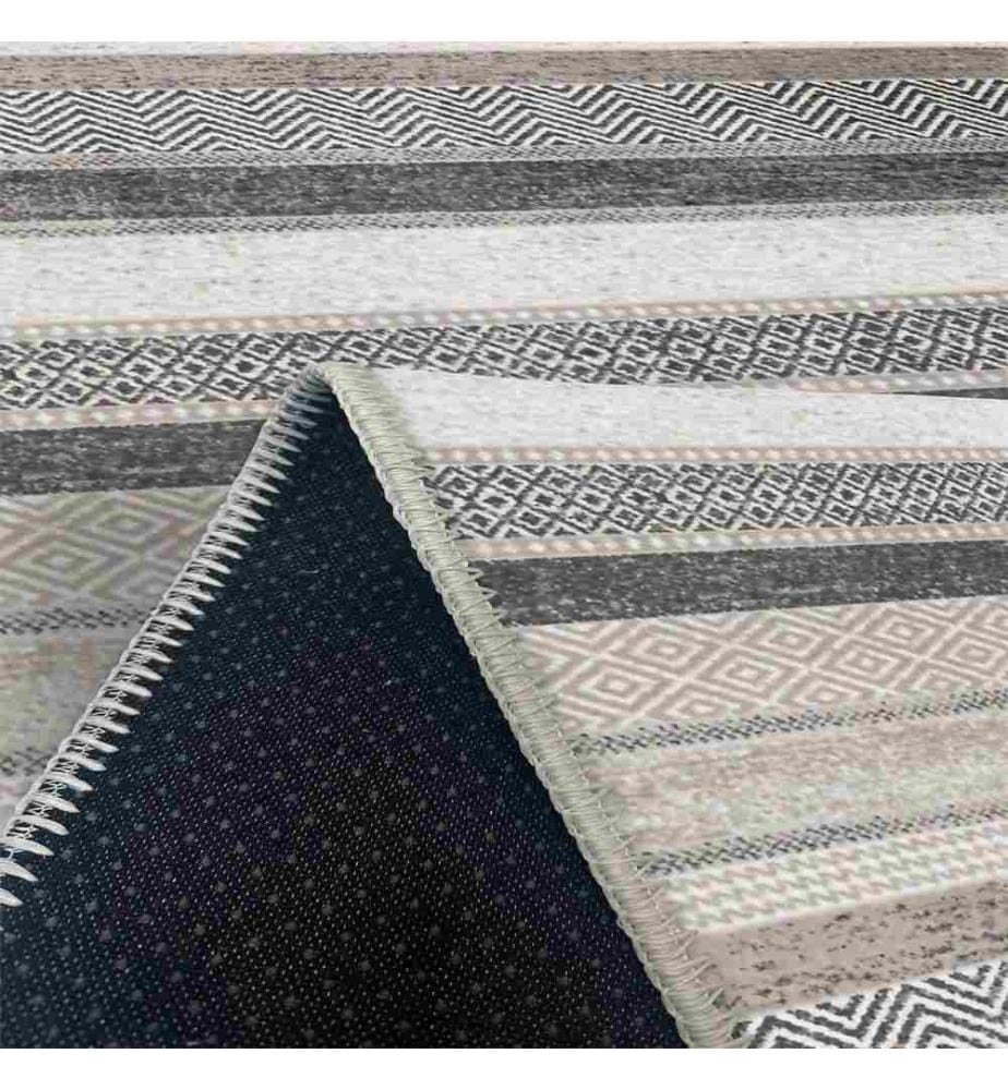 Tappeto, Grigio, 70% Cotone - 30% Ciniglia, 60 x 100 cm