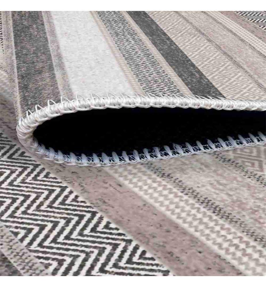 Tappeto, Grigio, 70% Cotone - 30% Ciniglia, 60 x 100 cm