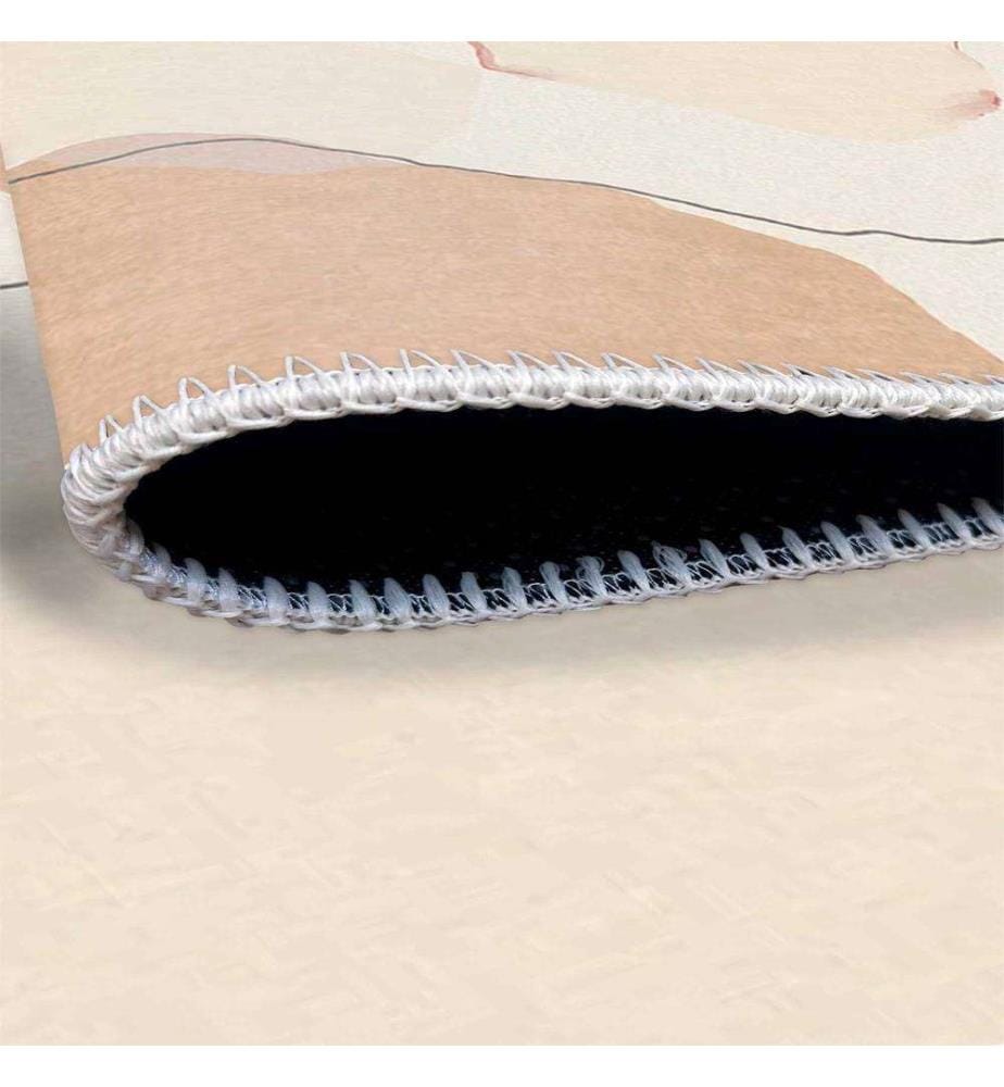 Tappeto, Crema, 70% cotone - 30% ciniglia, 120 x 180 cm