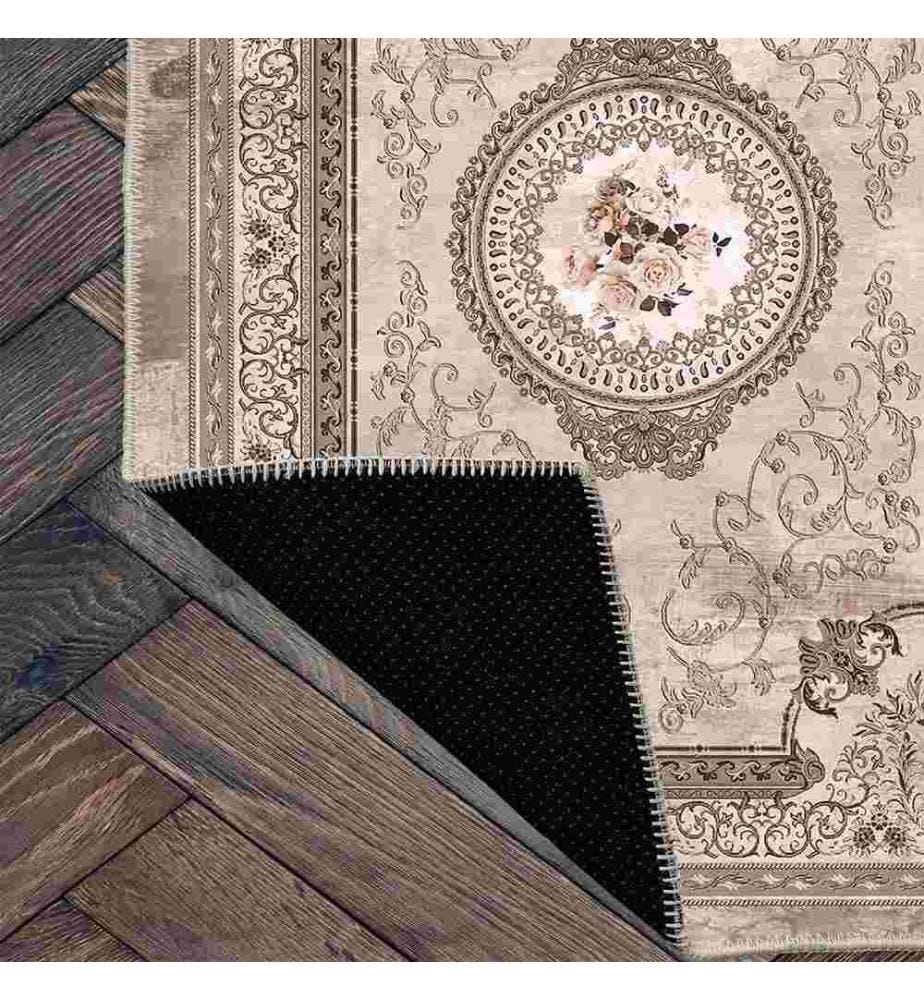 Tappeto, Marrone, 70% Cotone - 30% Ciniglia, 160 x 230 cm