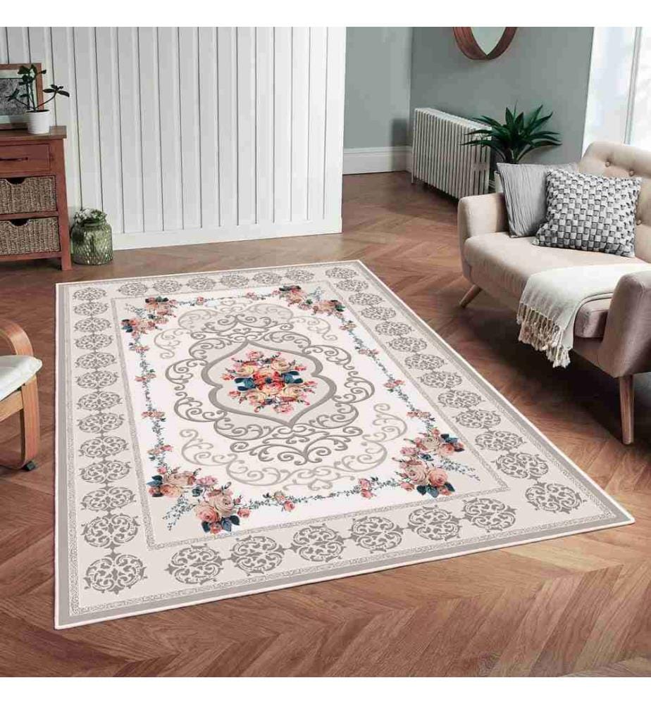 Tappeto, Crema, 70% cotone - 30% ciniglia, 200 x 300 cm