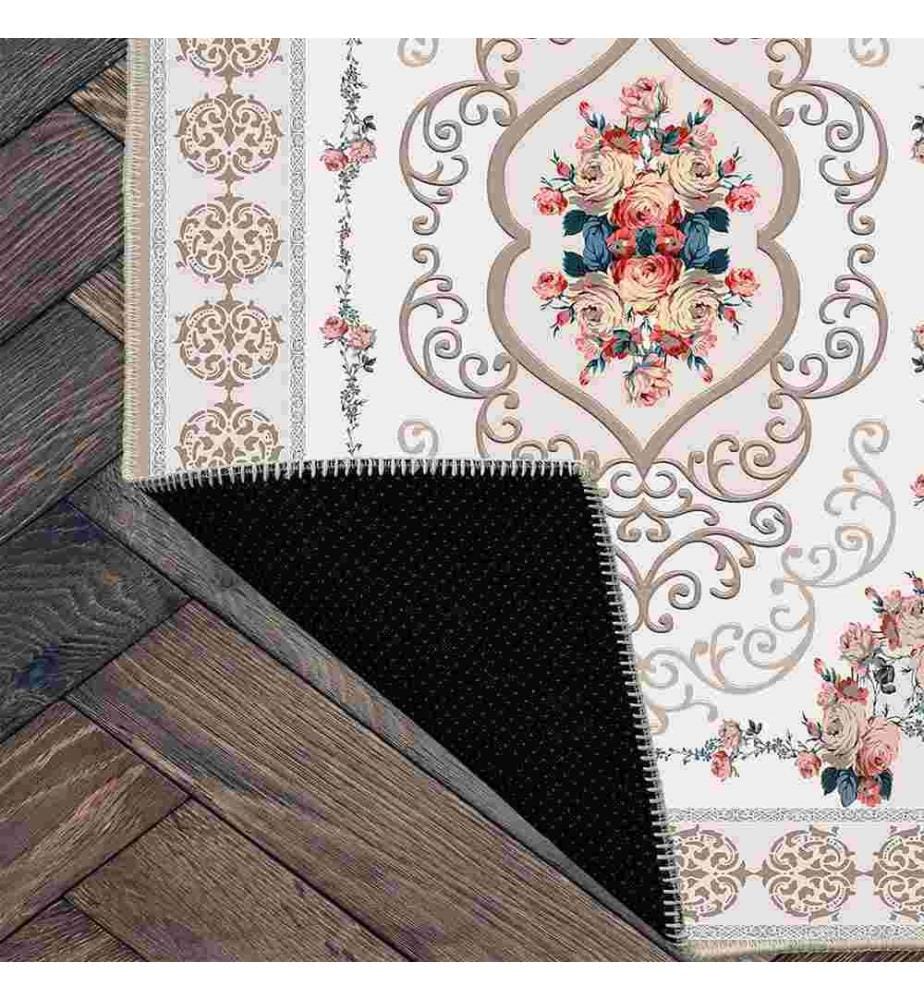 Tappeto, Crema, 70% cotone - 30% ciniglia, 200 x 300 cm