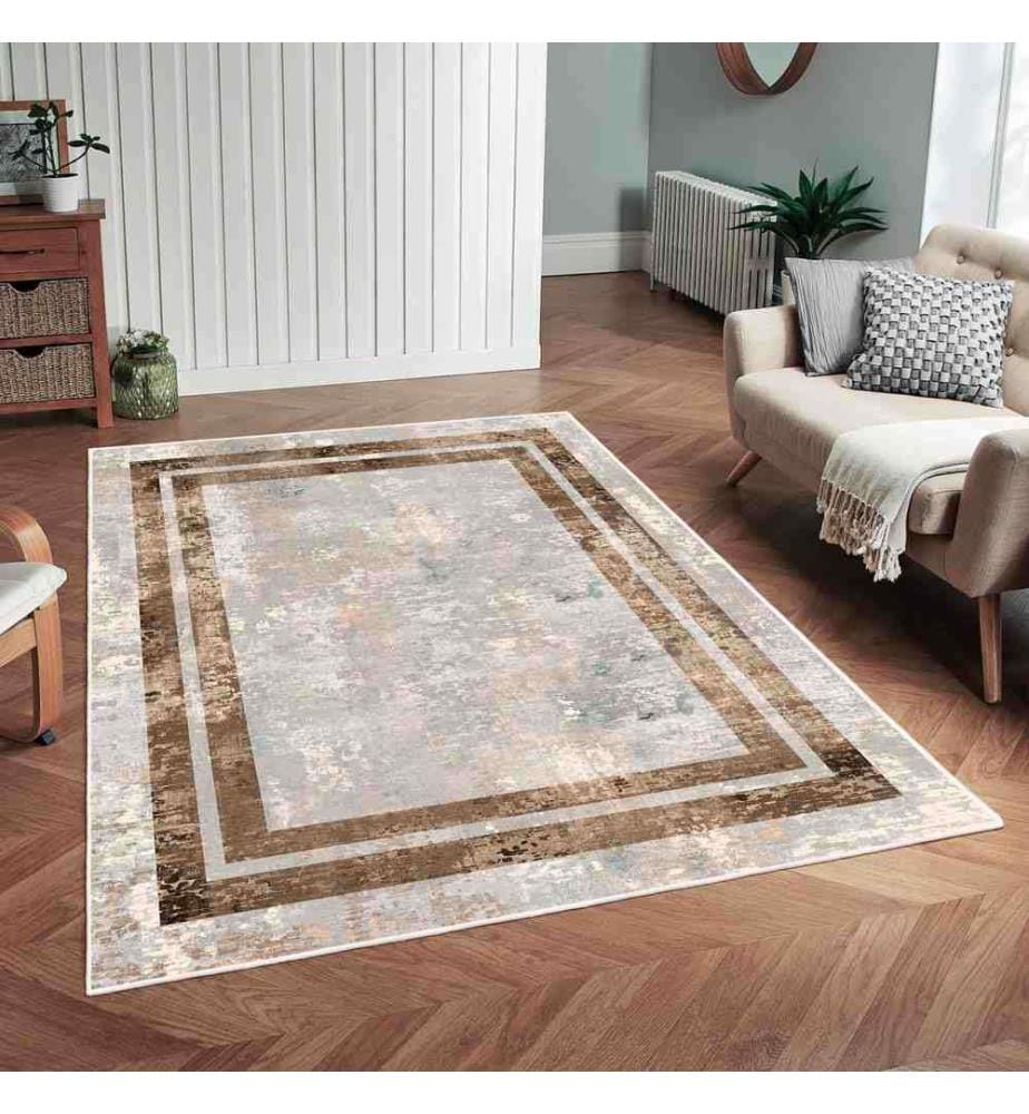 Tappeto, Crema, 70% cotone - 30% ciniglia, 160 x 250 cm