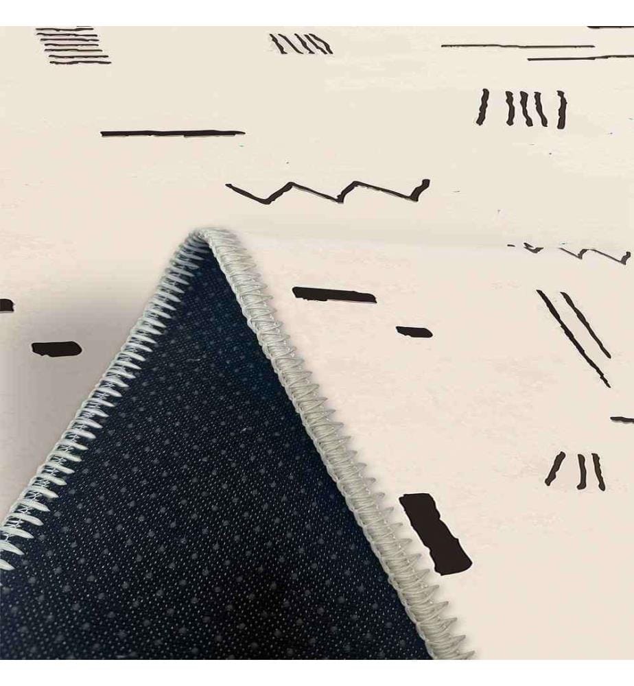 Tappeto, Crema, 70% cotone - 30% ciniglia, 160 x 230 cm