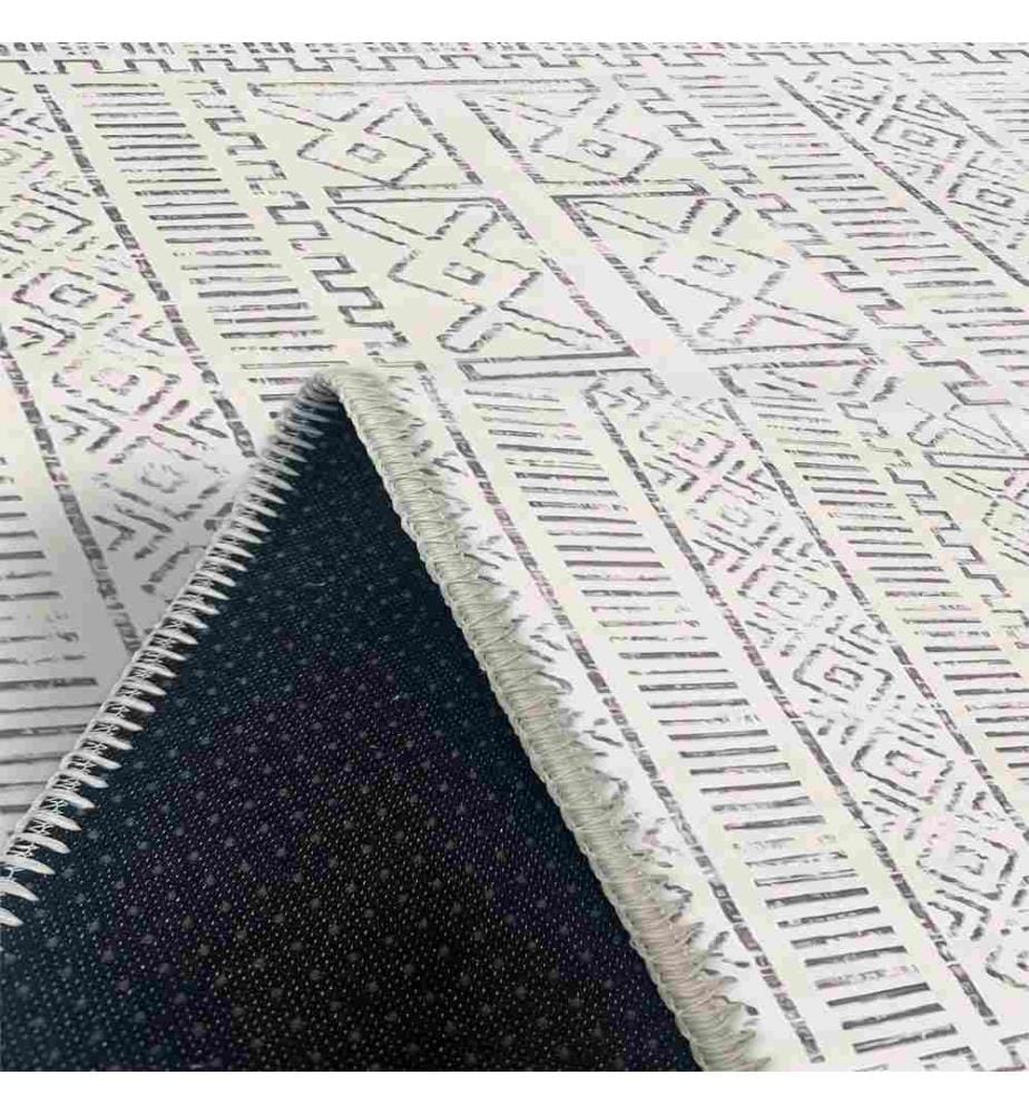 Tappeto, Grigio, 70% Cotone - 30% Ciniglia, 80 x 120 cm
