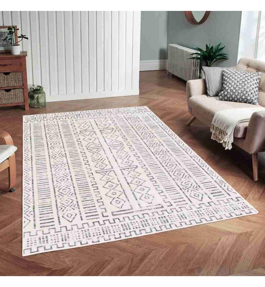 Tappeto, Grigio, 70% Cotone - 30% Ciniglia, 160 x 250 cm
