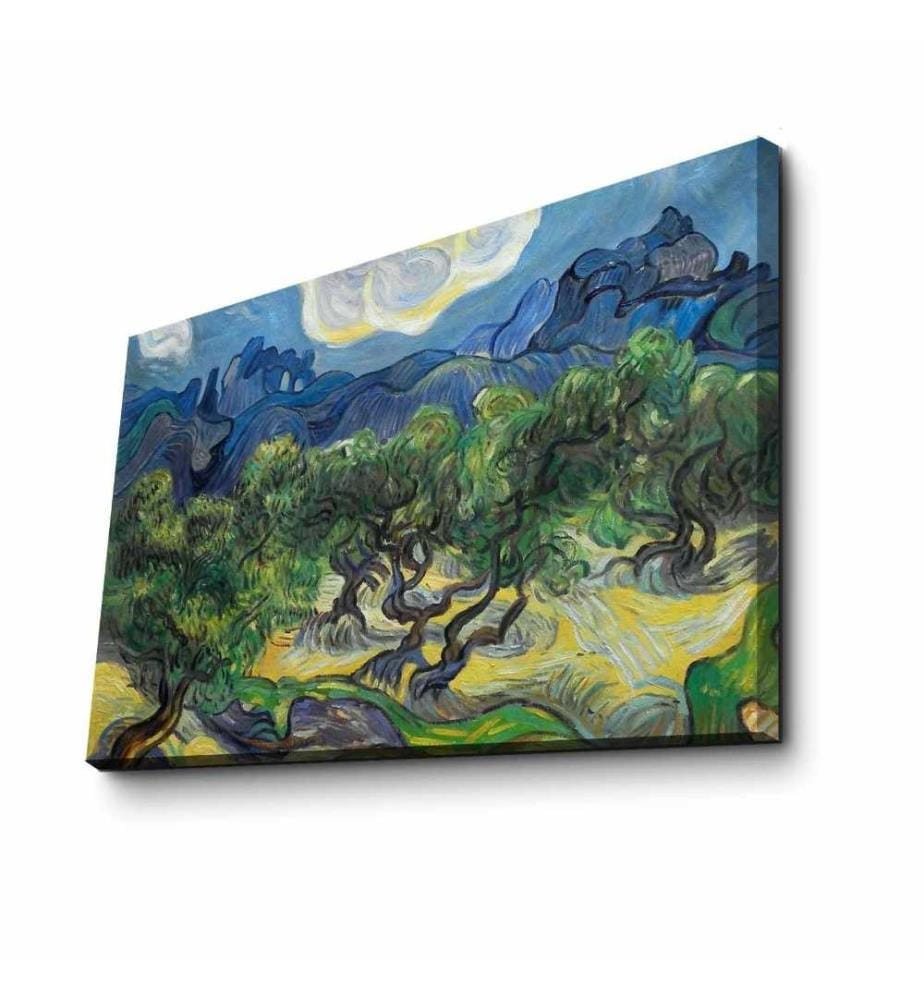 Dekorative Leinwandmalerei, Multicolor, Wildleder-Leinwand