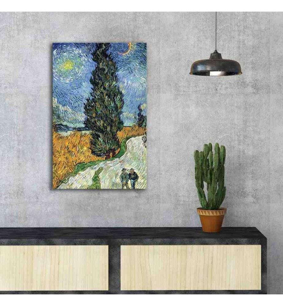 Dekorative Leinwandmalerei, Multicolor, Wildleder-Leinwand