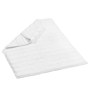 Bathmat, White, 100% COTTON