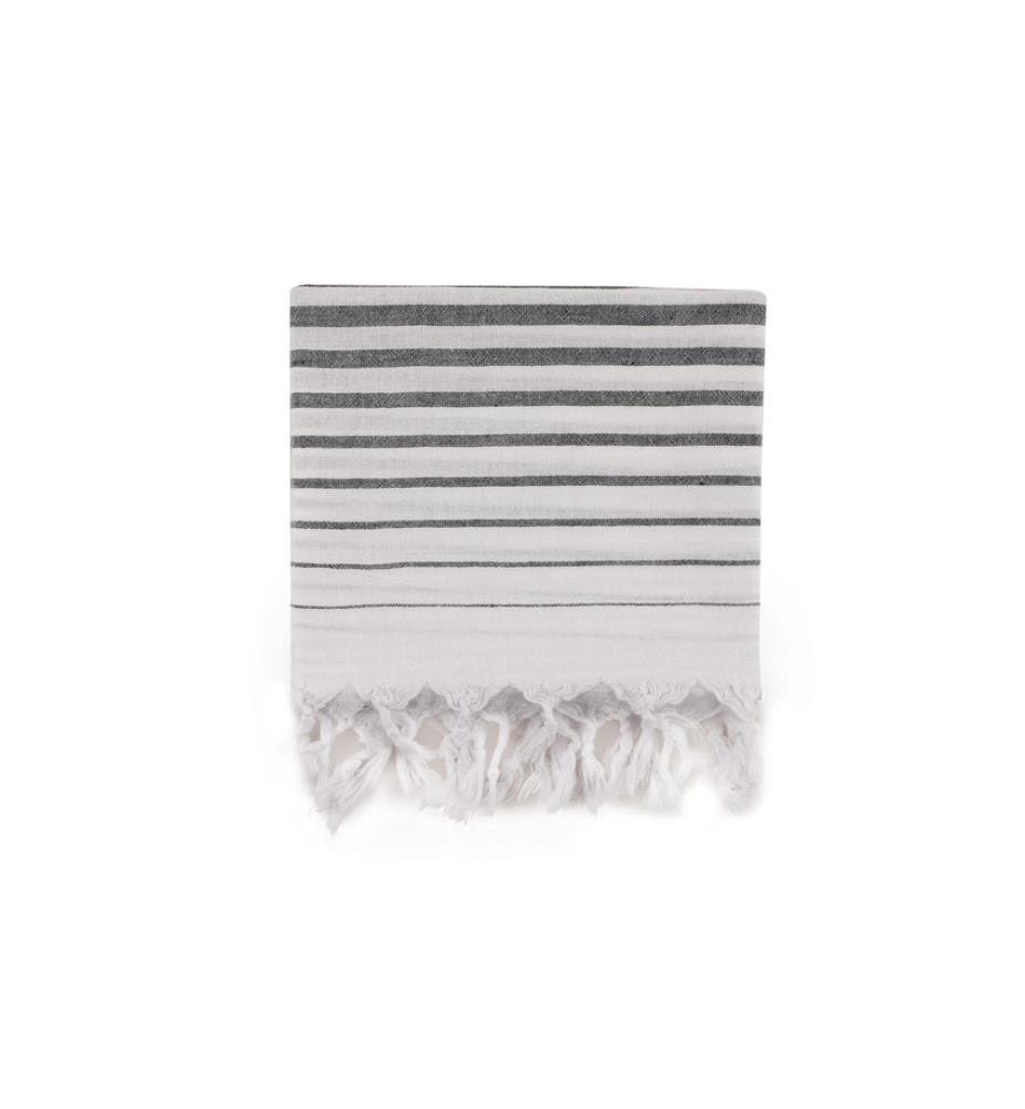 Noir, Serviettes, Coton