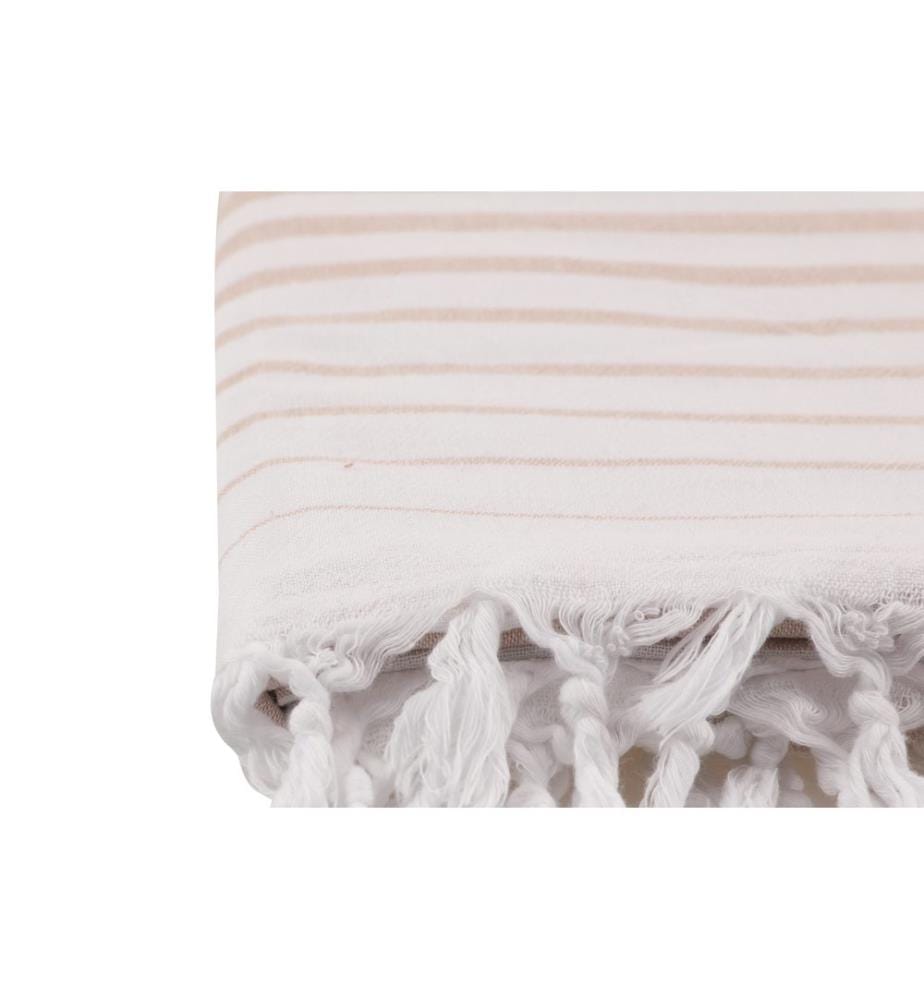 Beige, Serviettes, Coton