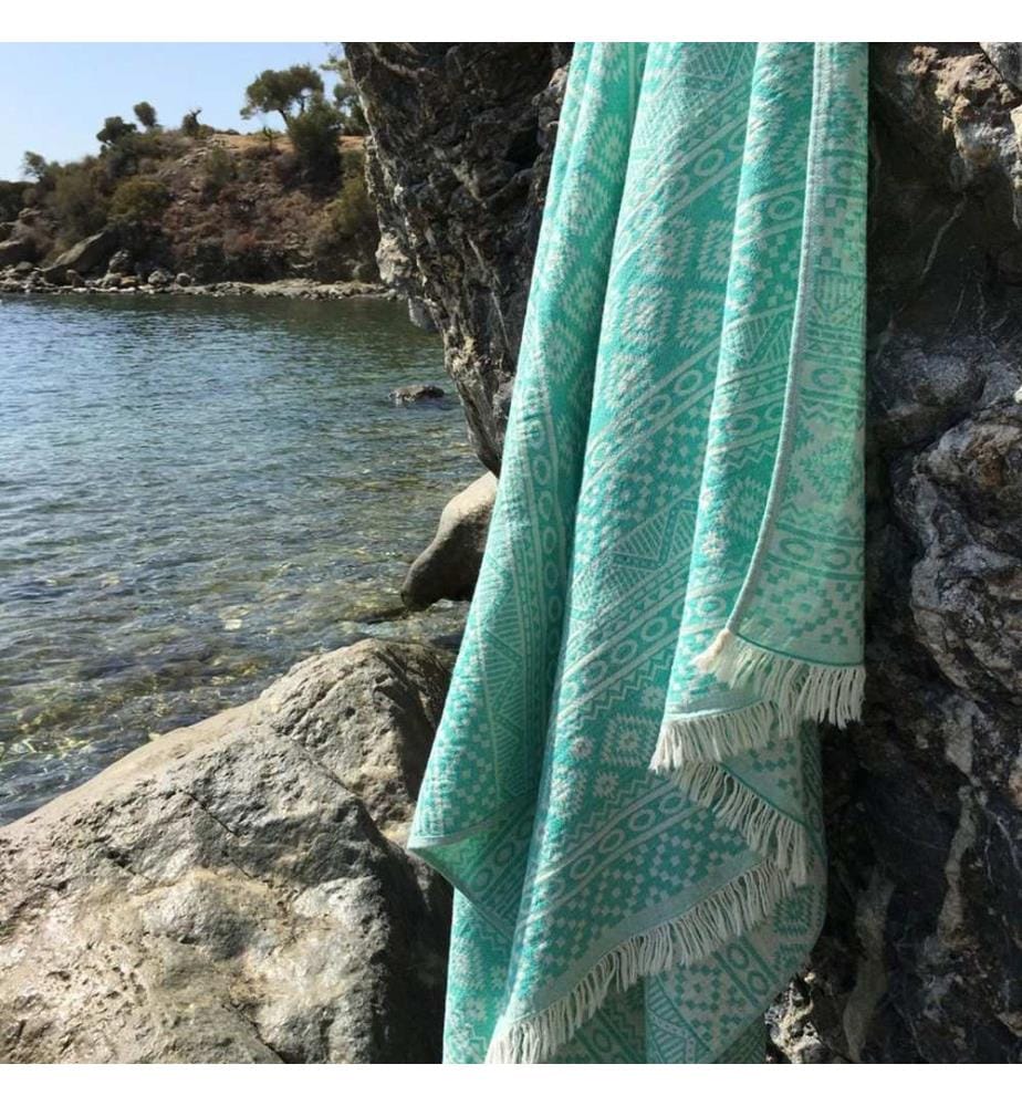 Verde, Asciugamani, Cotone