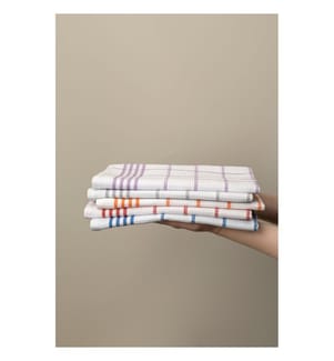 Handtuch-Set, 5 Stück, Multicolor, 100% Baumwolle
