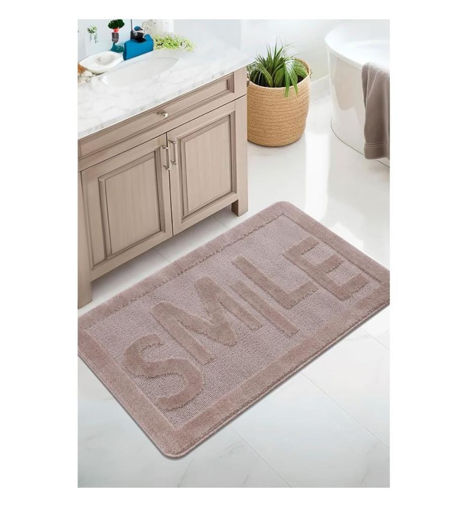 Bathmat, Mink, 100% POLYPROPYLENE