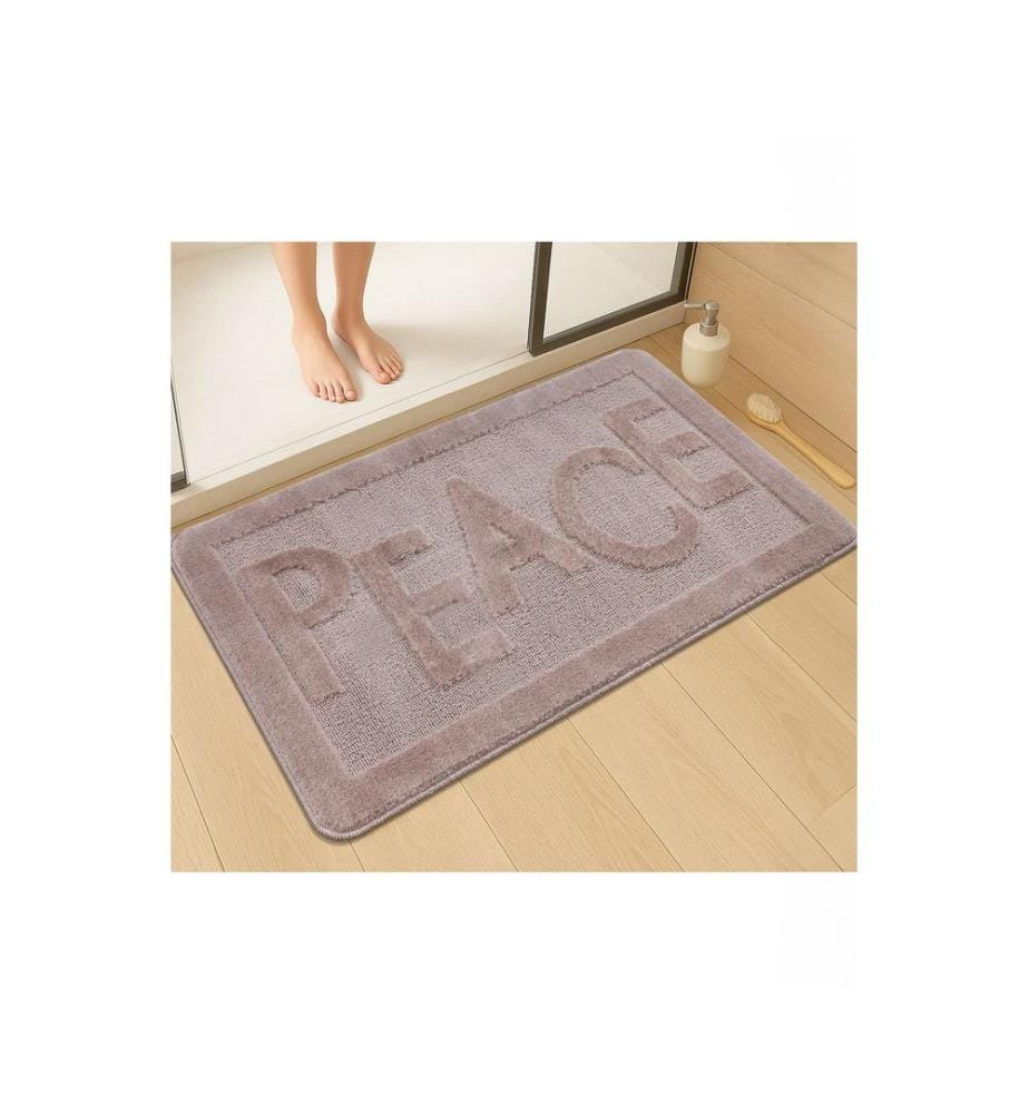 Bathmat, Mink, 100% POLYPROPYLENE