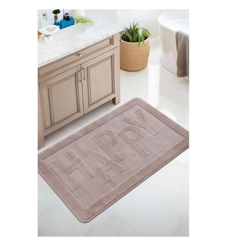 Bathmat, Mink, 100% POLYPROPYLENE