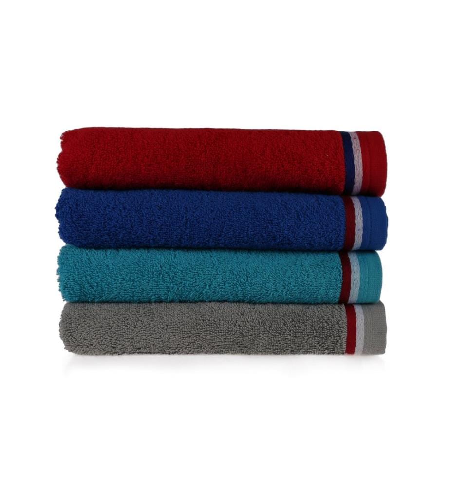 Rosso, Asciugamani, 460 Gr,M², Cotone
