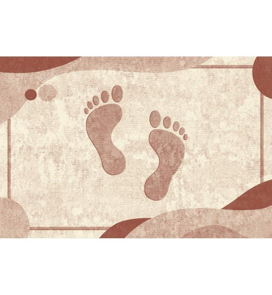 Bathmat Set, 2 Pieces, Multicolor, 100% POLYESTER