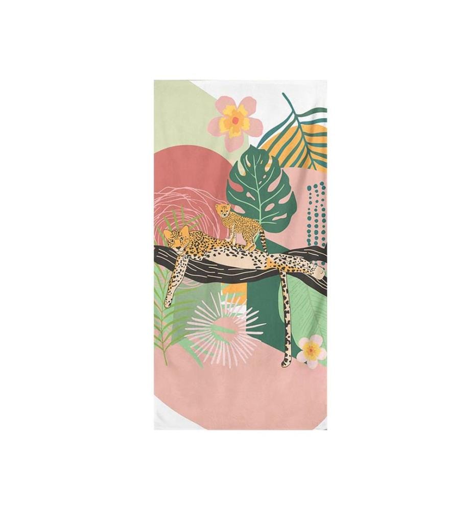 Beach Towel, Multicolor, 60% COTTON / 40% POLYESTER