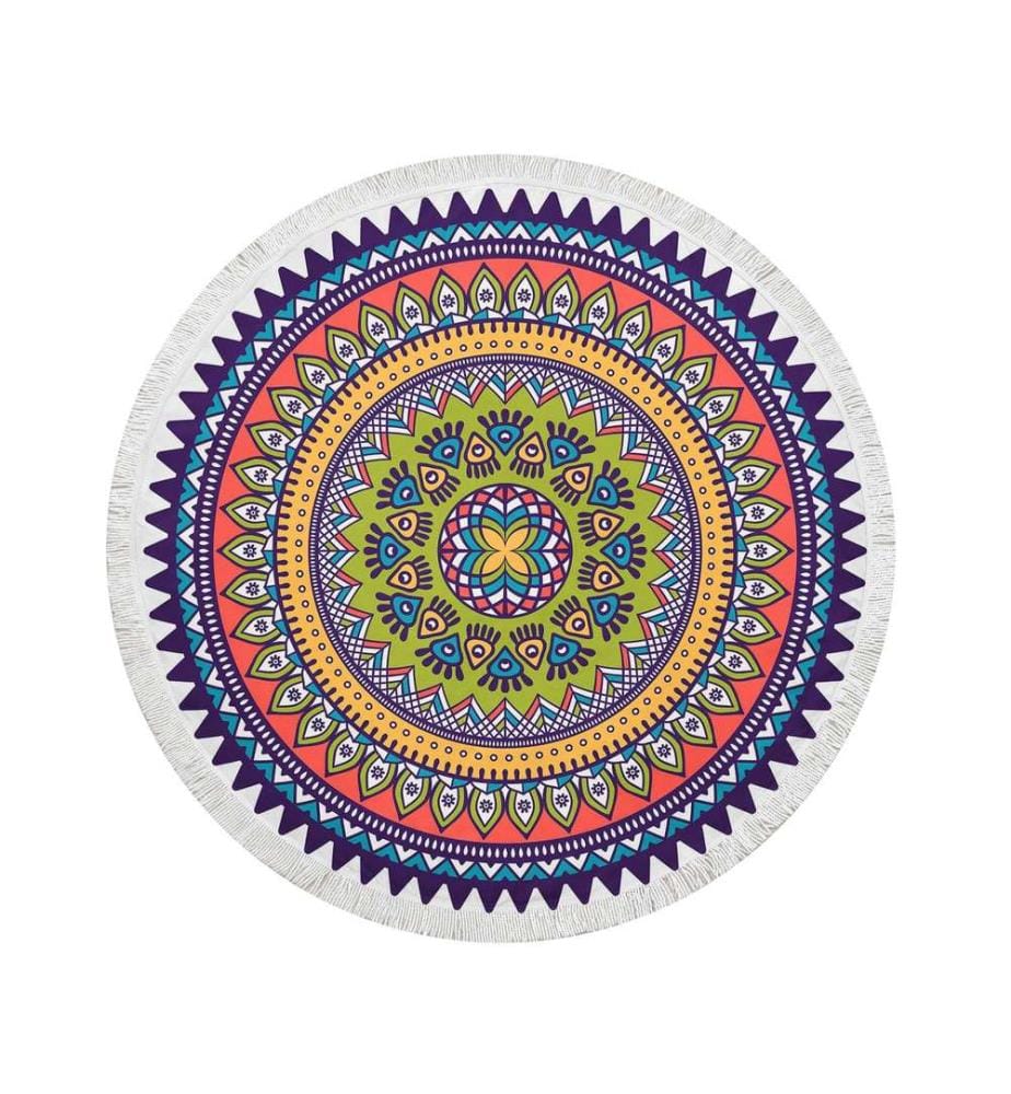 Beach Towel, Multicolor, 60% COTTON / 40% POLYESTER