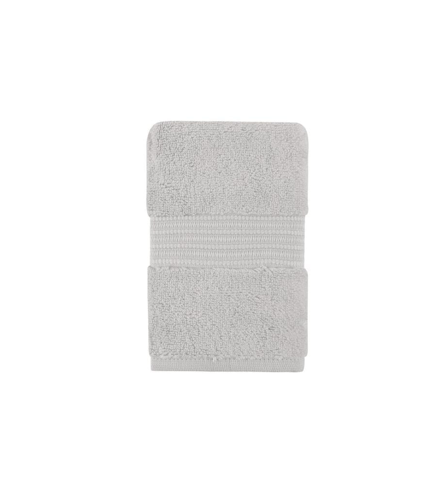 Waschhandtuch, Hellblau, 100% Baumwolle