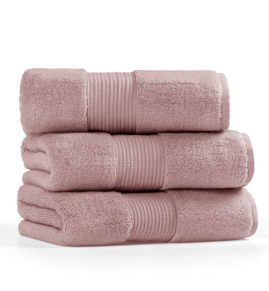 Handtuch, Rosa, 100% Baumwolle
