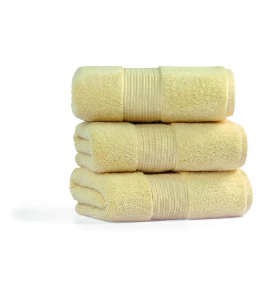 Badetuch, Gelb, 100% Baumwolle